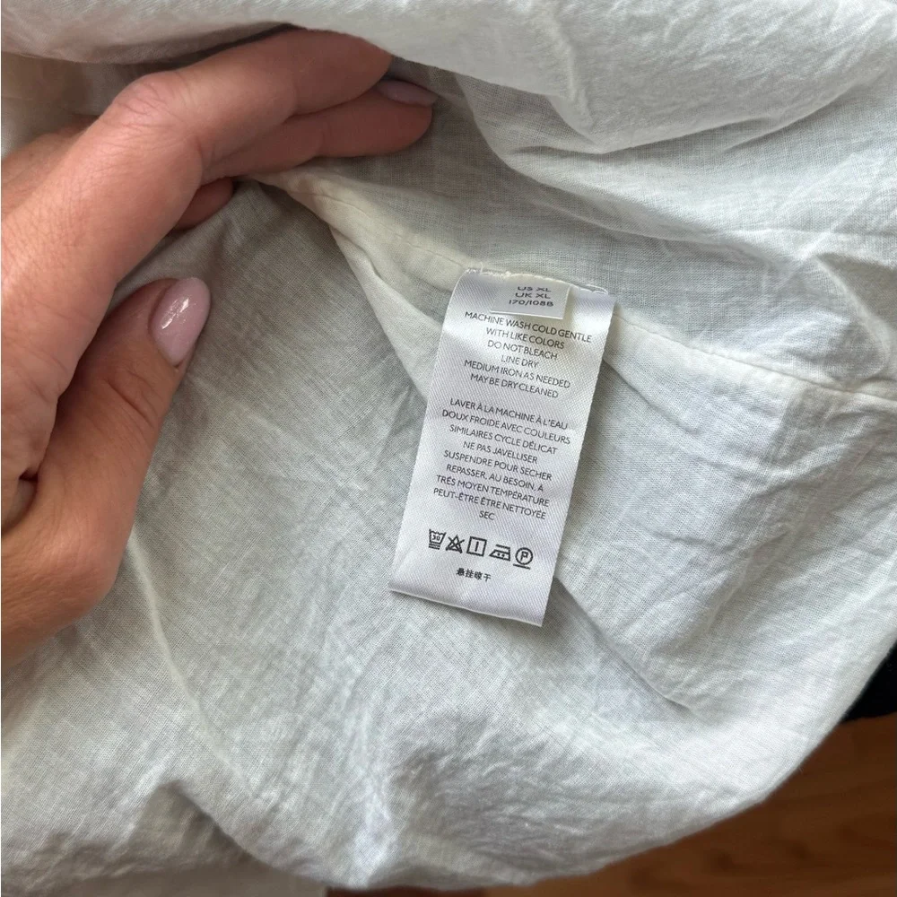 Anthropologie Maeve Colorblocked Contrast Midi Dress Size XL - Picture 7 of 7